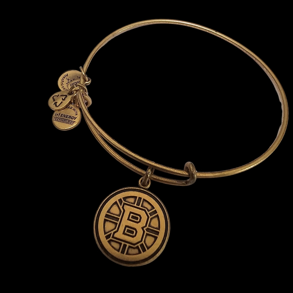 Alex and Ani Boston Bruins Gold Bracelet